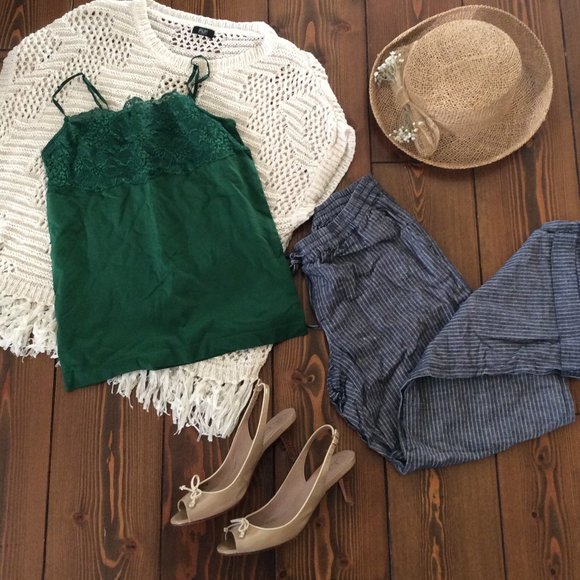 90s Vintage Cottagecore Sun Hat - Picture 2 of 9